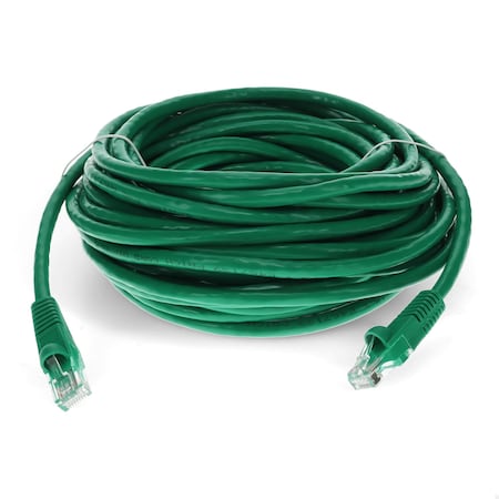 Add-On 17FT RJ-45 MALE TO RJ-45 MALE CAT6 STRAIGHT MICROBOOT, SNAGLESS GREEN ADD-17FCAT6-GN